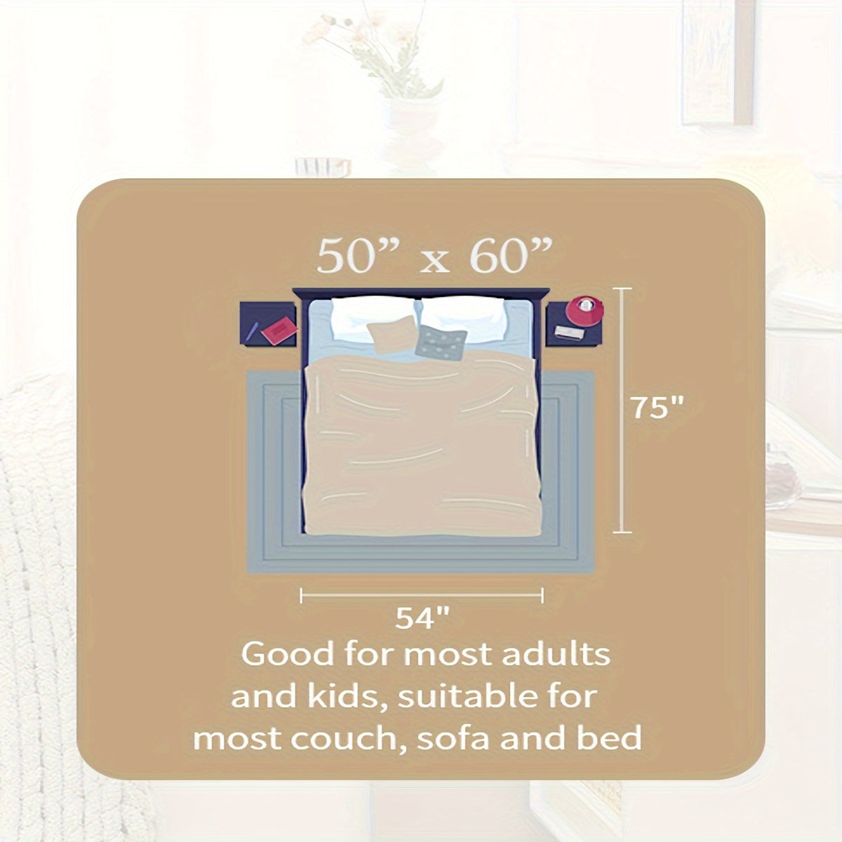 Thickly Throw Blanket, Entirely Hand-Crafted from Chenille, Perfect for Your Sofa And Home Decoration, Featuring a Handmade Cable Design