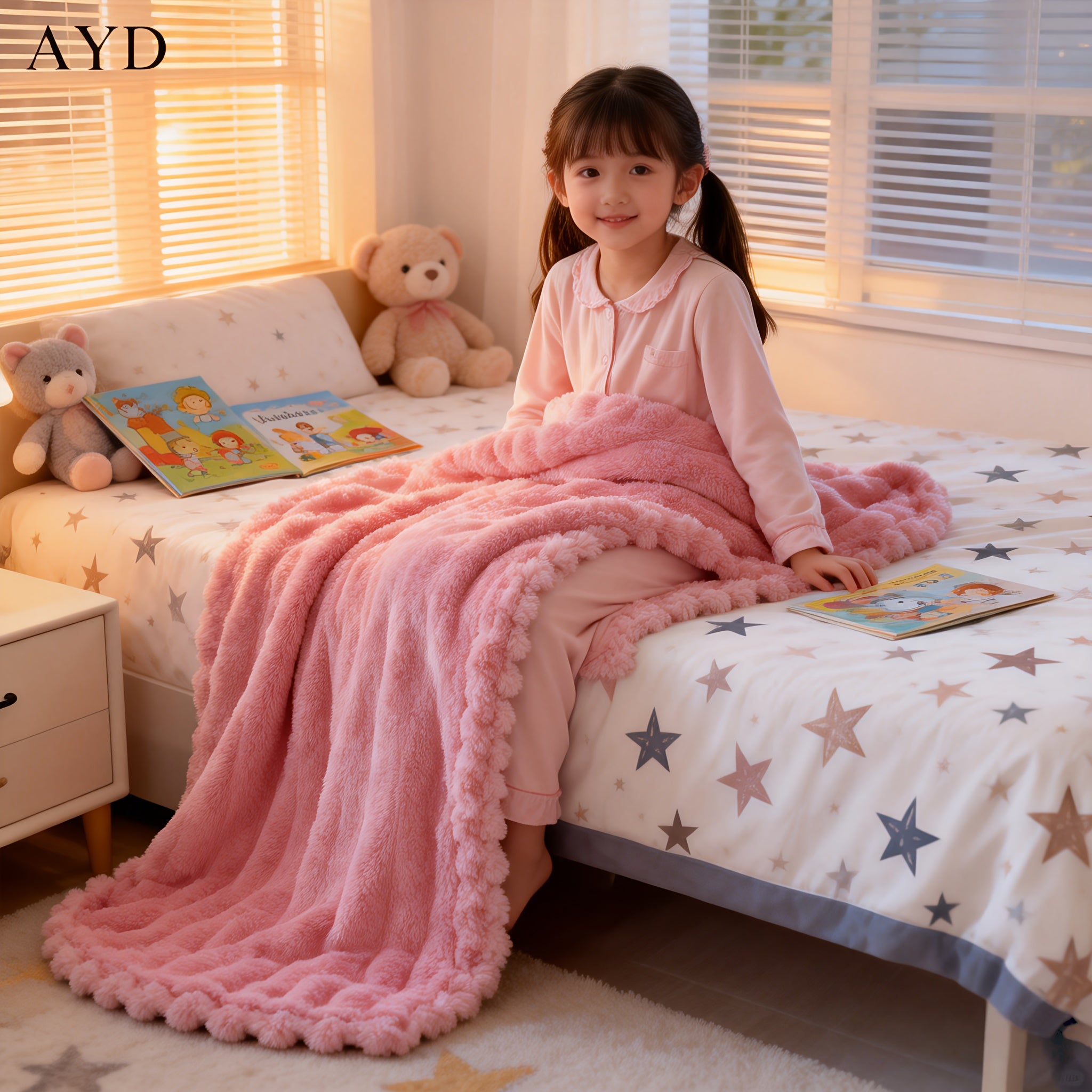 Striped Flannel Fleece Blanket Ultra-Soft, Lightweight, Suitable For Children, Throw\u002FTwin\u002FQueen\u002FKing Sizes, Multi-Color, Ldeal For BedCouch, Travel, Camping, Home Bedroom Decor, Homegoods, Cozyvibes, Room, Best Gifts For Valentine'S Day